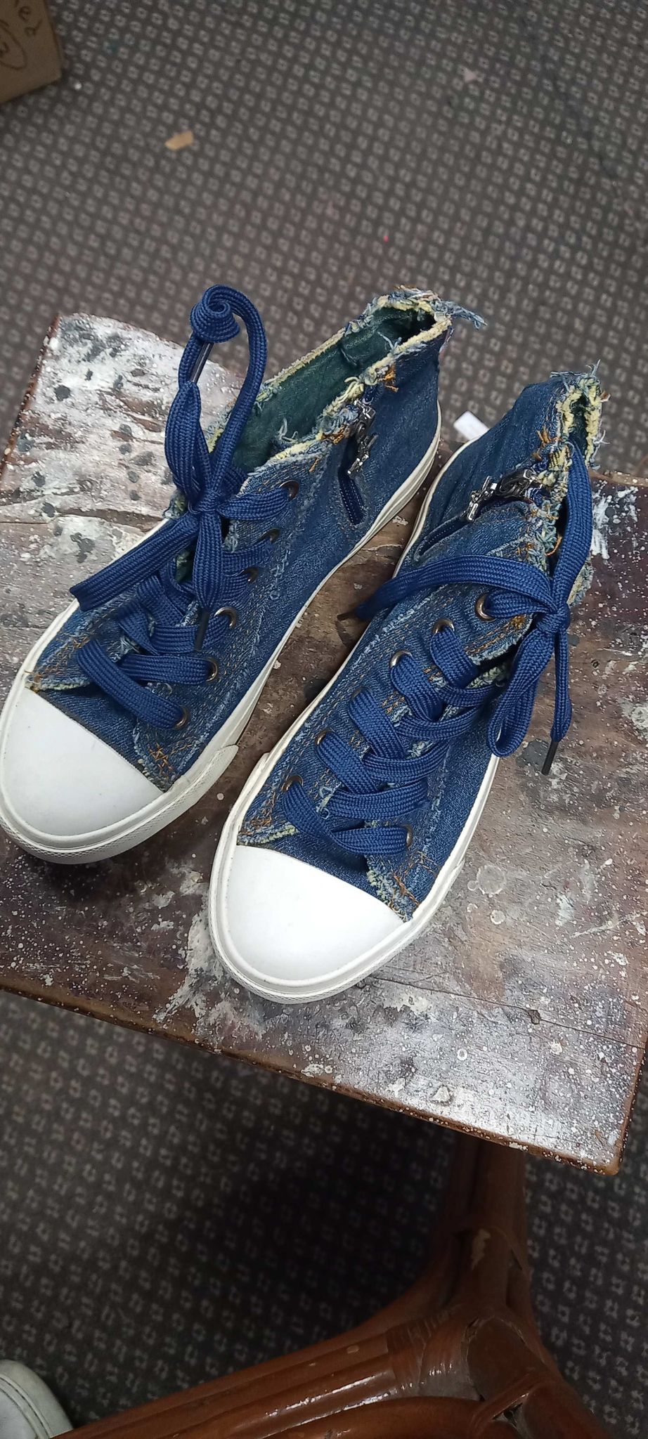 Denim Converse Copy Sneakers for Women Antidote Nepal