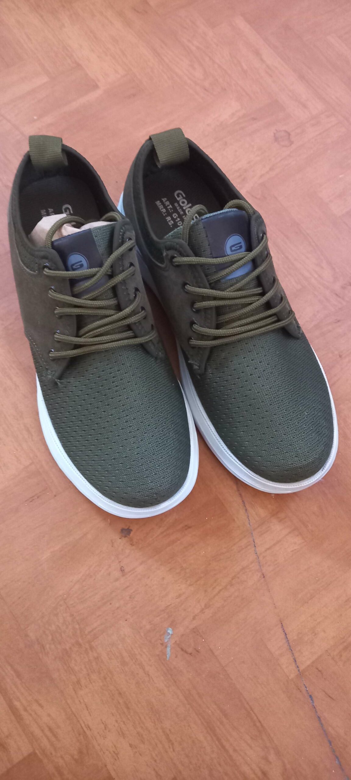 Army Green GoldStar Shoes