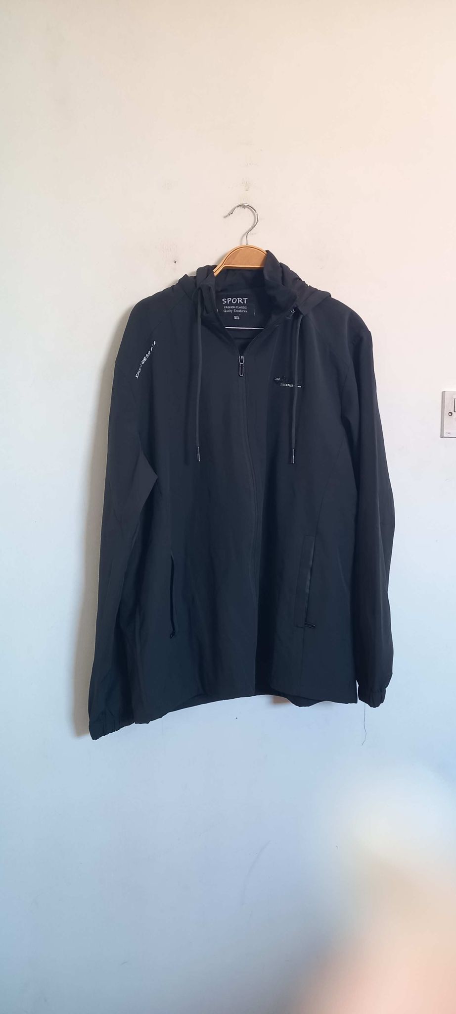 Black Sportwear Jacket