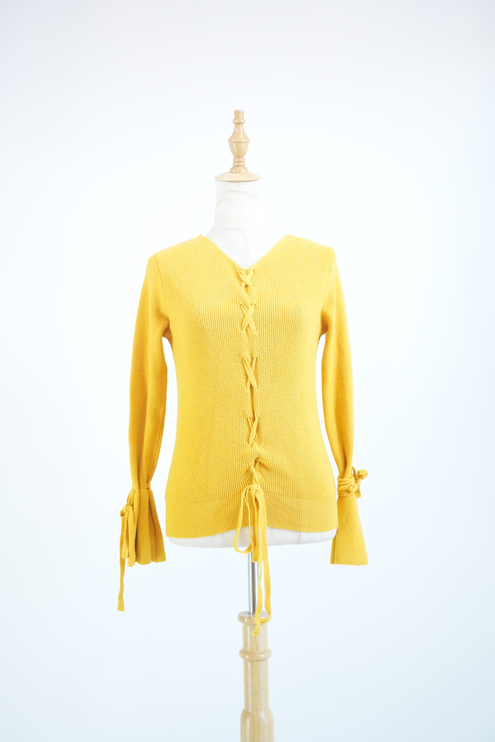 Yellow Full Sleeve Sweater