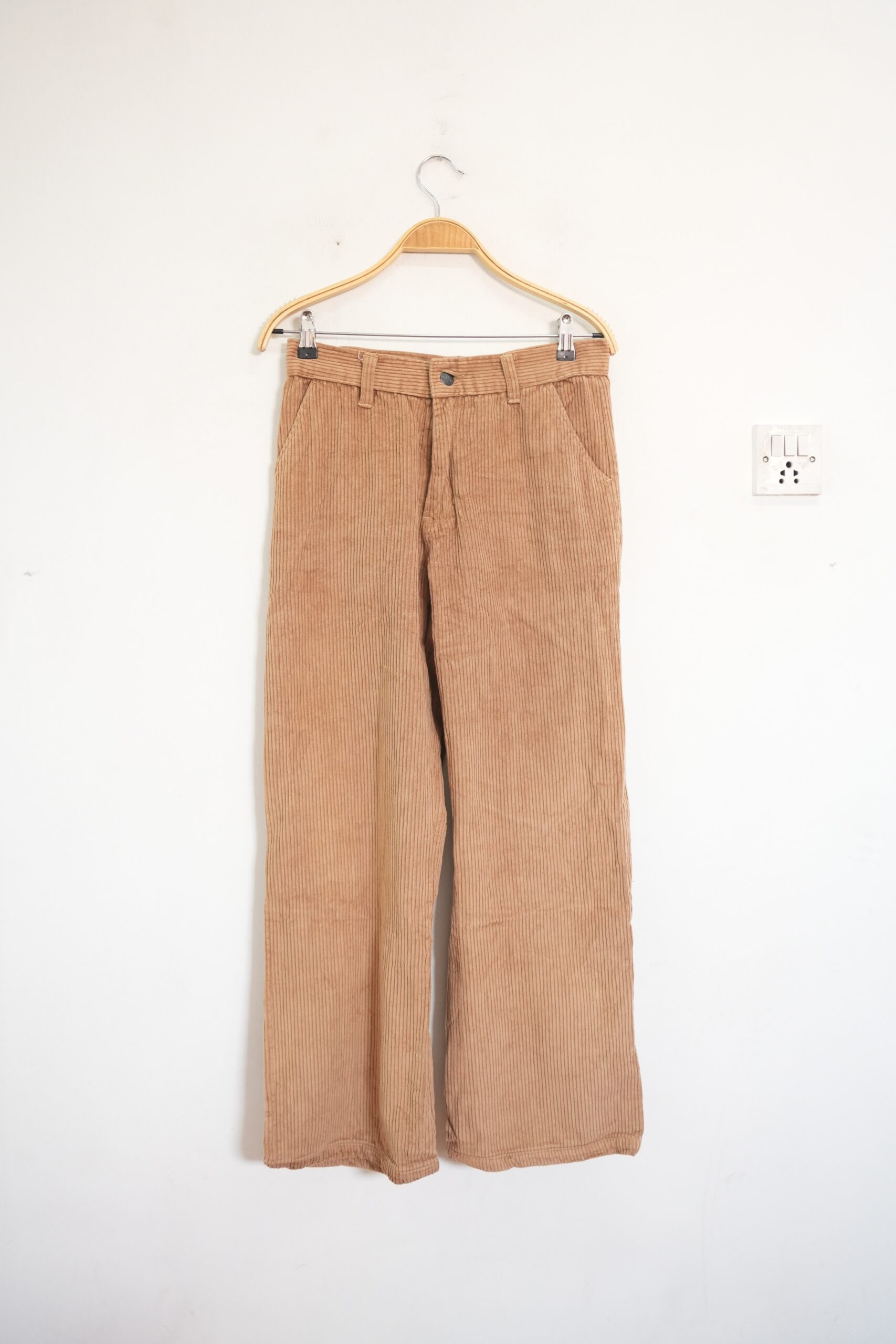 Beige Corduroy Pant