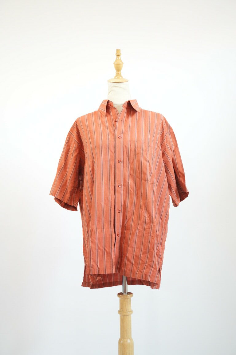 Burnt Orange Half Shirt