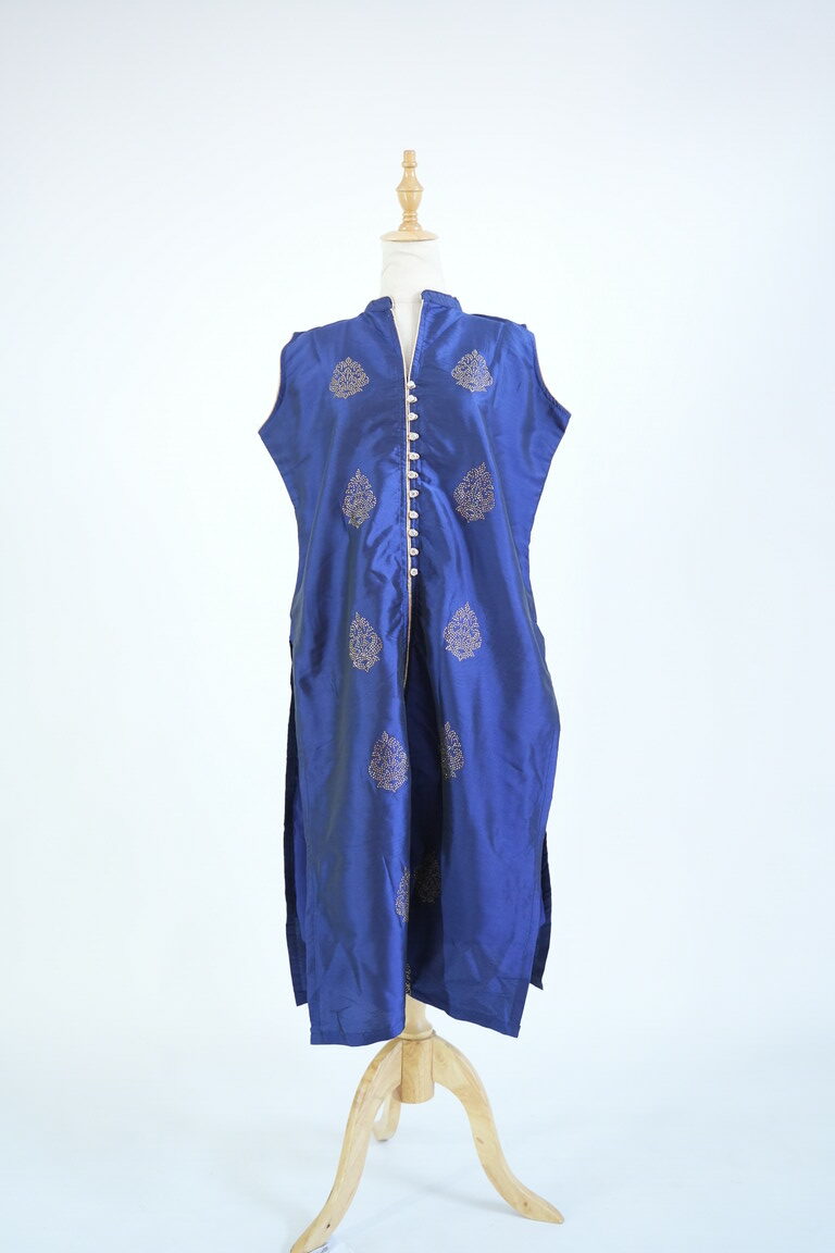 Navy Blue Kurta Top 