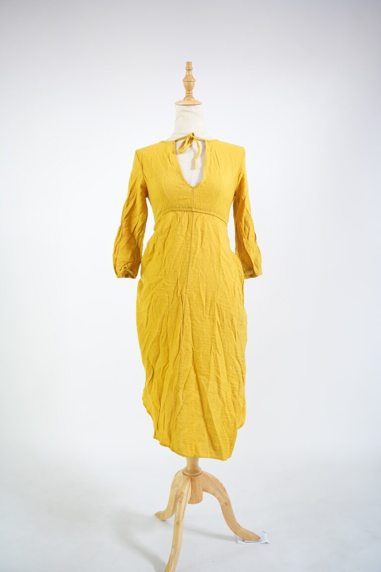 Mustard Yellow Dress 