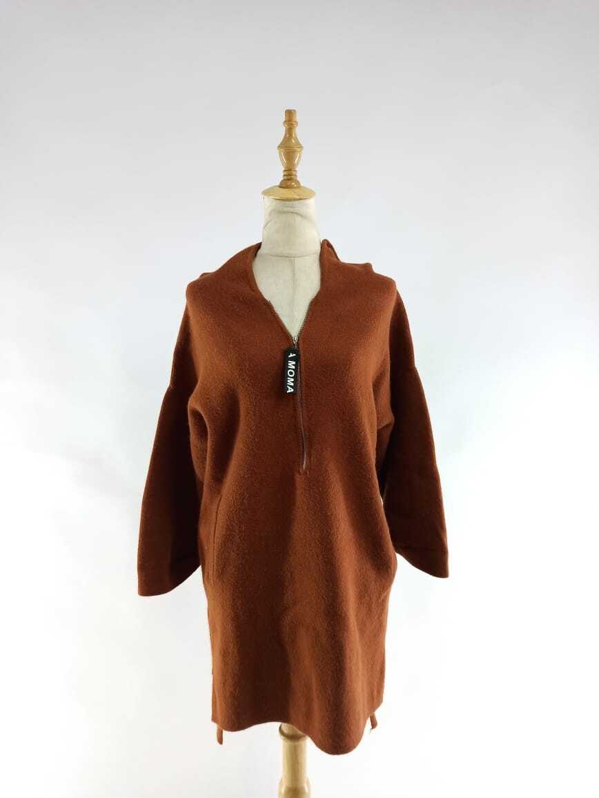 Amber Woolen Hoodie Top