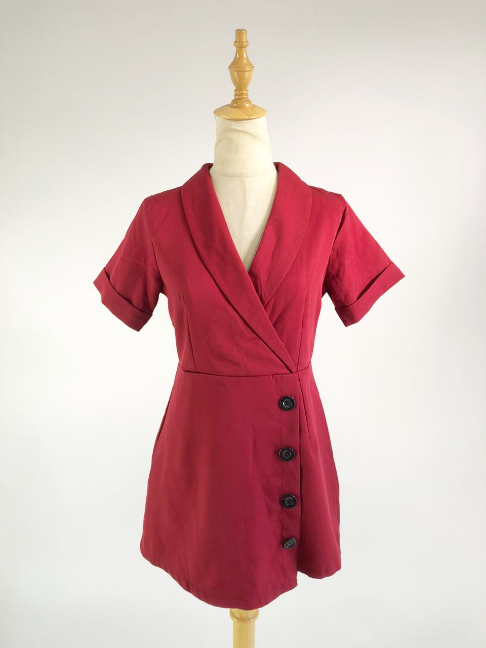 Red Divider Dress