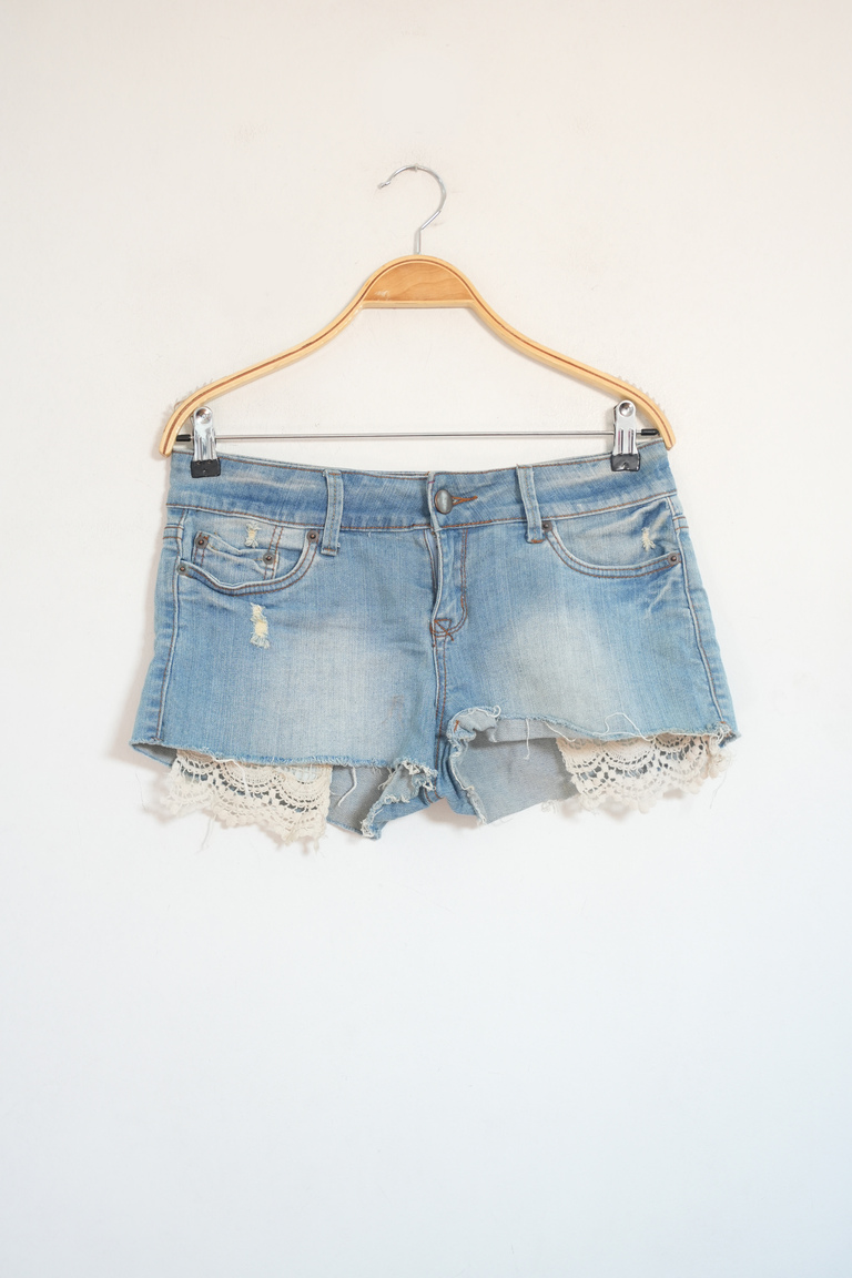 Mid Waist Boho Shorts for Women