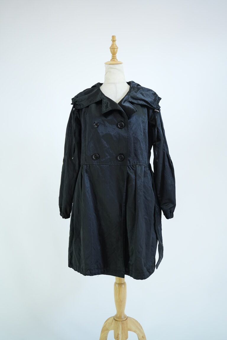 River Island Black Trench Coat for Women (New)