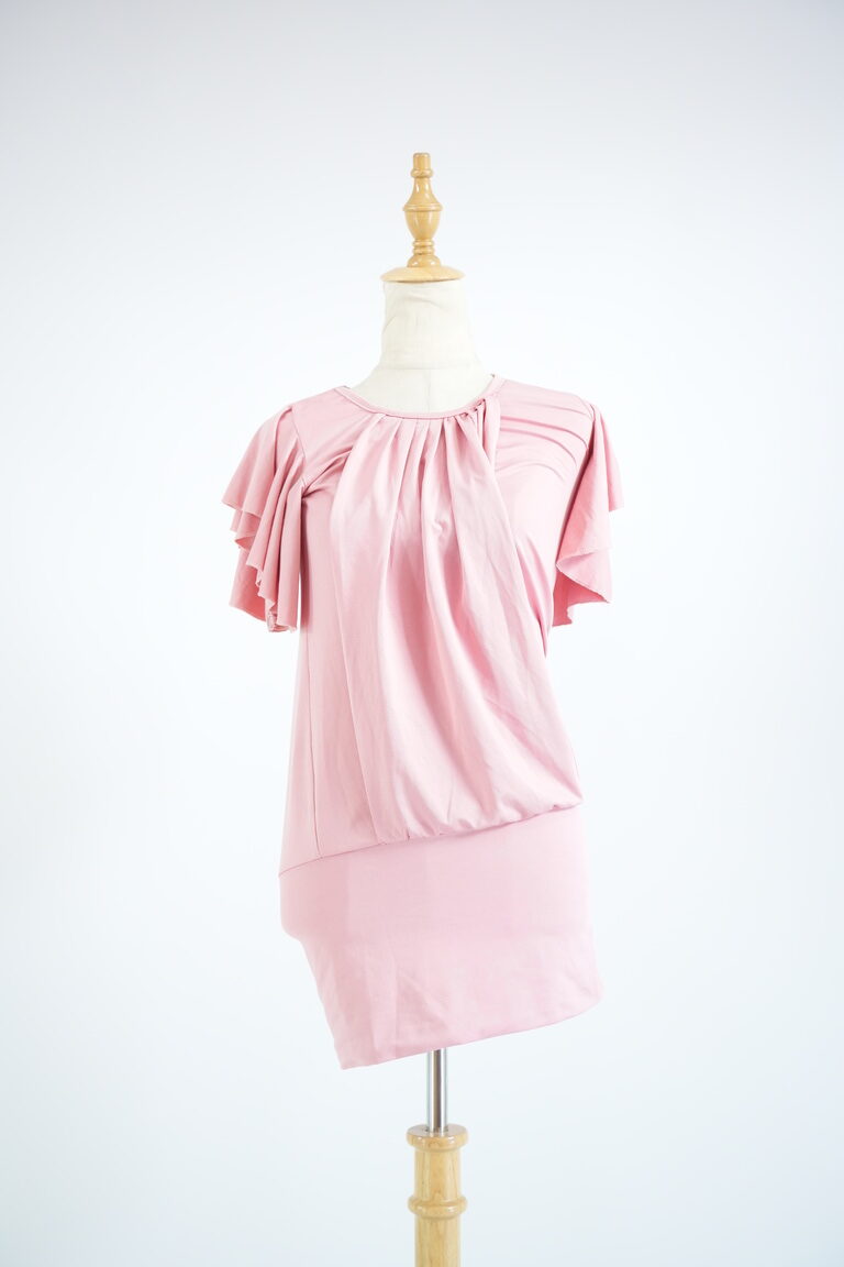 Pink Plait Dress for Women